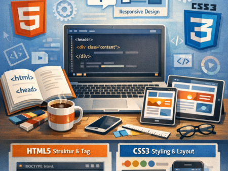 Panduan Belajar HTML5 dan CSS3 untuk Membuat Website Responsif